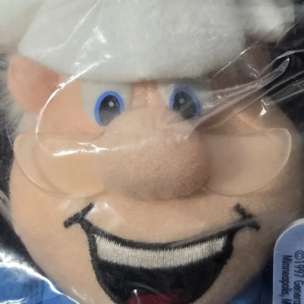1997 General Mills Breakfast Pals Plush Beanie - Cinnamon Toast Crunch -‎ Baker